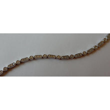 1 Carat Diamond Bracelet White Gold 14K