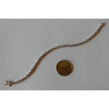 1 Carat Diamond Bracelet White Gold 14K