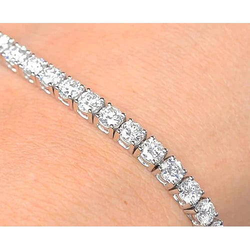 12 Carat Diamond Tennis Bracelet