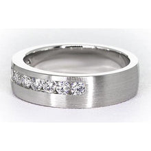 1.50 Carats Round Diamond Anniversary Band White Gold 14K Jewelry