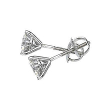 1.80 Ct. Diamond Studs Platinum Martini Customized
