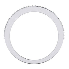 Engagement Band Yellow Canary White Diamonds