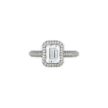 2.36 Carat Emerald Diamond Engagement Anniversary Ring White Gold 14K