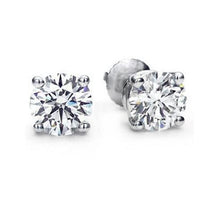 2.90 Ct 4 Diamond Stud Earring
