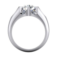3 Carat Big Diamond Solitaire Men Ring White Gold