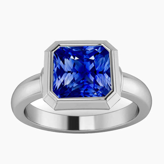 3 Carat Sapphire Engagement Ring