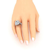 4.50 Carats Halo Diamond Ring