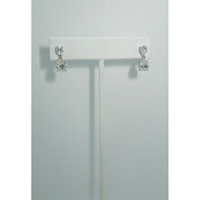 4.70 Carats Pear Diamond Drop Women Earring White Gold 14K