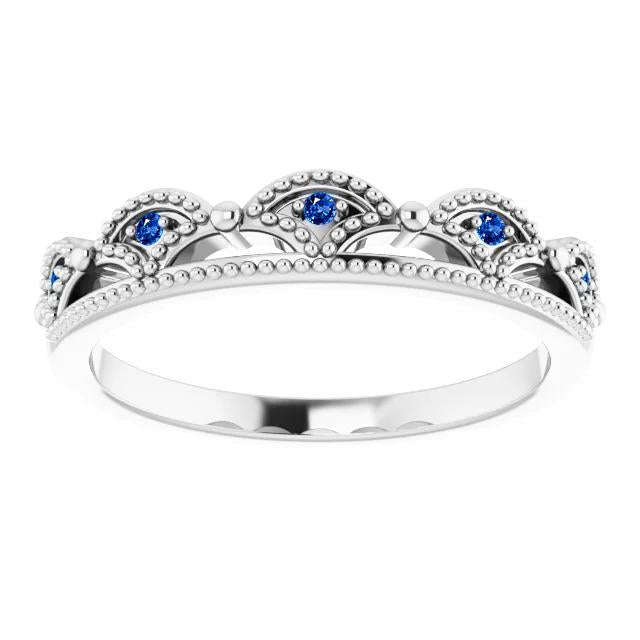 Anniversary Band 0.50 Carats Antique Style