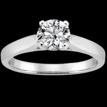 Diamond 1.51 Carats Solitaire Ring White Gold New