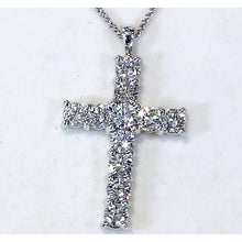 Diamond Cross Pendant 3 Carats