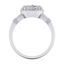 Diamond Engagement Ring 1.50 Carats Antique Style