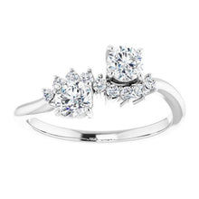 Engagement Round Diamond Ring 1.50 Carats White Gold 14K Jewelry