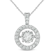 Gorgeous Round Cut Pendant Necklace 4.95 Carat Diamond Cut Mounting