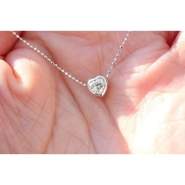 Heart Diamond Necklace