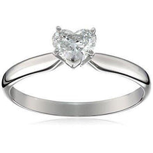 Heart Shape 1.50 Carats Solitaire Diamond Engagement Ring