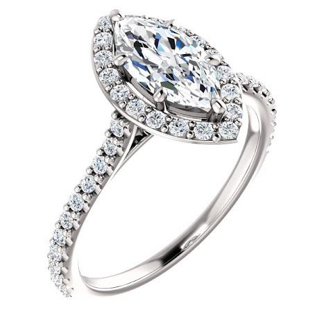 Marquise Diamond Ring