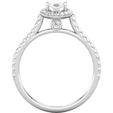 Marquise & Round Brilliant Diamonds 2.51 Ct. Halo Engagement Ring WG
