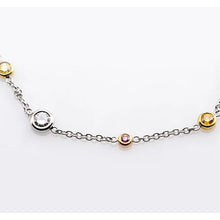 Pink & Yellow Sapphire Diamond Bracelet 2.95 Carats Women Jewelry