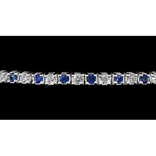 Sapphire And Diamond Bracelet