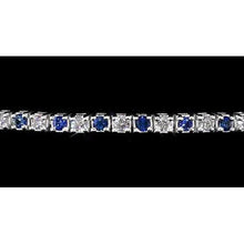 Sapphire And Diamond Bracelet