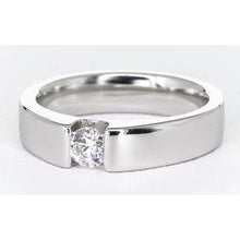 Tension Set Diamond Men's Ring 1 Carat Jewelry