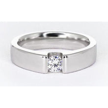 Tension Set Diamond Men's Ring 1 Carat Jewelry