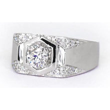 Thick Shank Men's Anniversary Band Round Diamond 1.75 Carats