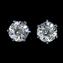 Old Miner studs earrings 1 carat